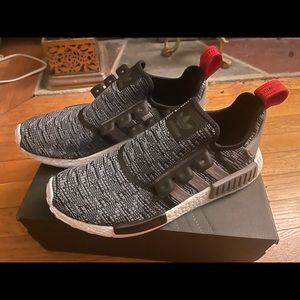 Adidas NMD R1: Glitch Core Black Camo (Size 10)